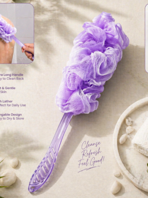 Long Handle Loofah for Back Cleaning